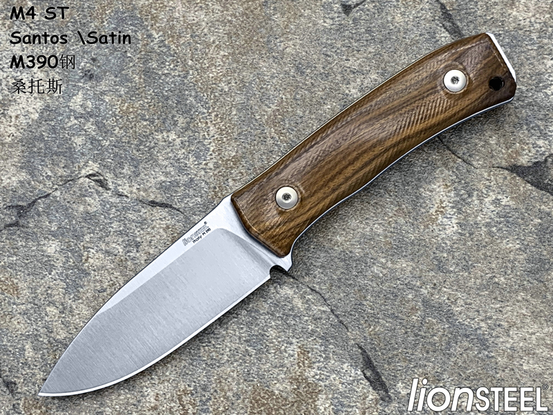 Lion Steel ʨ M4 ST Santos \Satin M390в ɣ˹ ֹƤСֱֻ